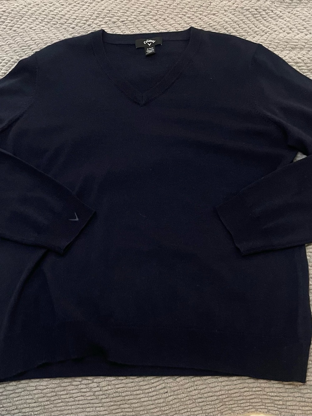 Callaway Men's Dark Navy V-Neck Sweater